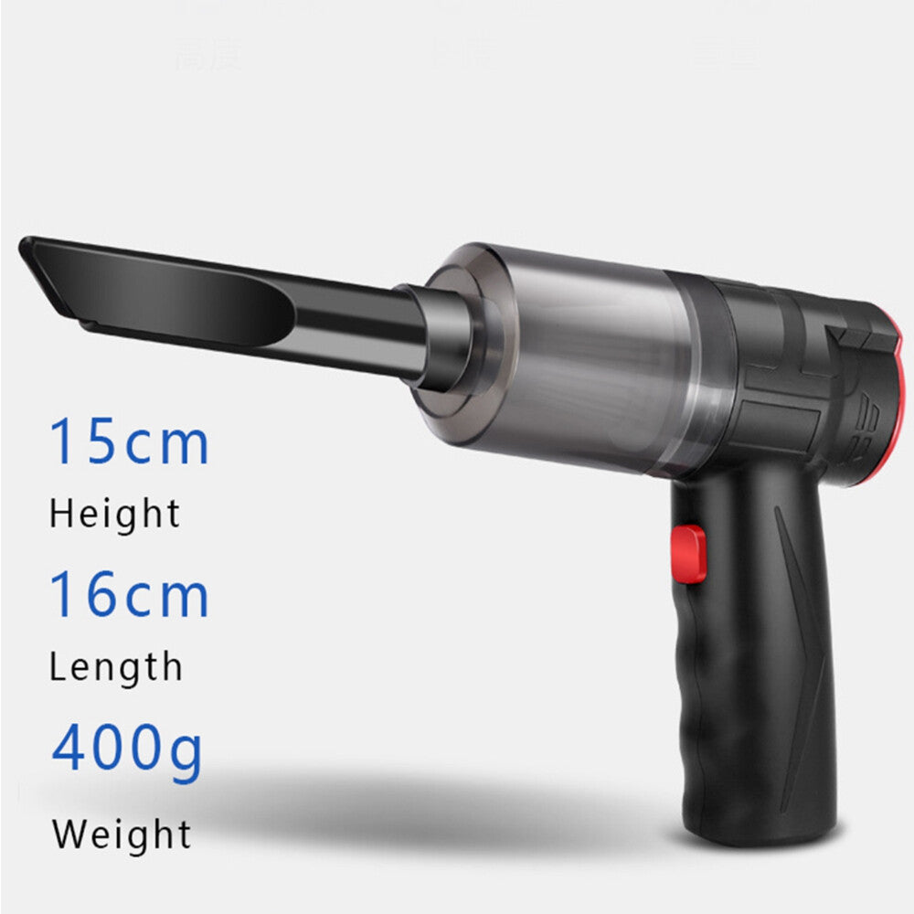 16000PA Portatil Aspiradora Mini Pequeña De Agua Seco Trabajo Mano Carro Autos