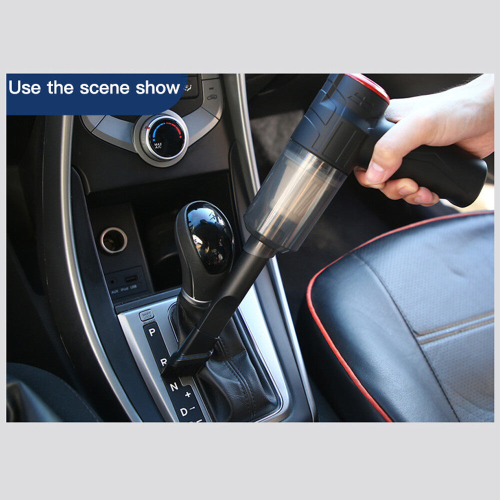 16000PA Portatil Aspiradora Mini Pequeña De Agua Seco Trabajo Mano Carro Autos