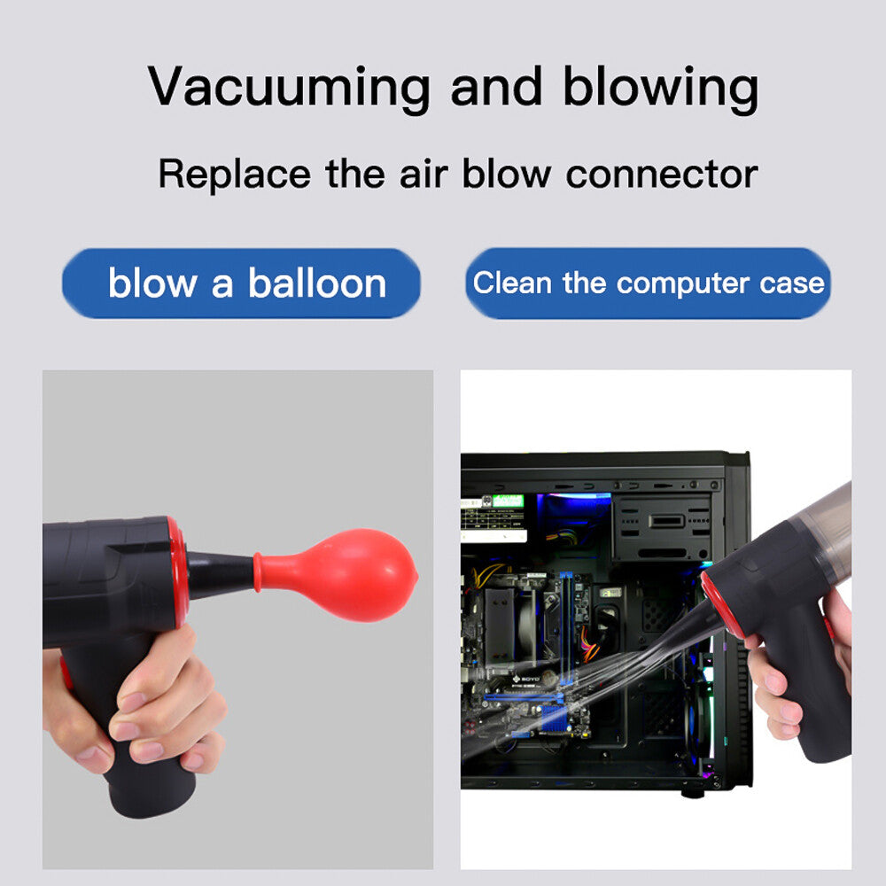 16000PA Portatil Aspiradora Mini Pequeña De Agua Seco Trabajo Mano Carro Autos