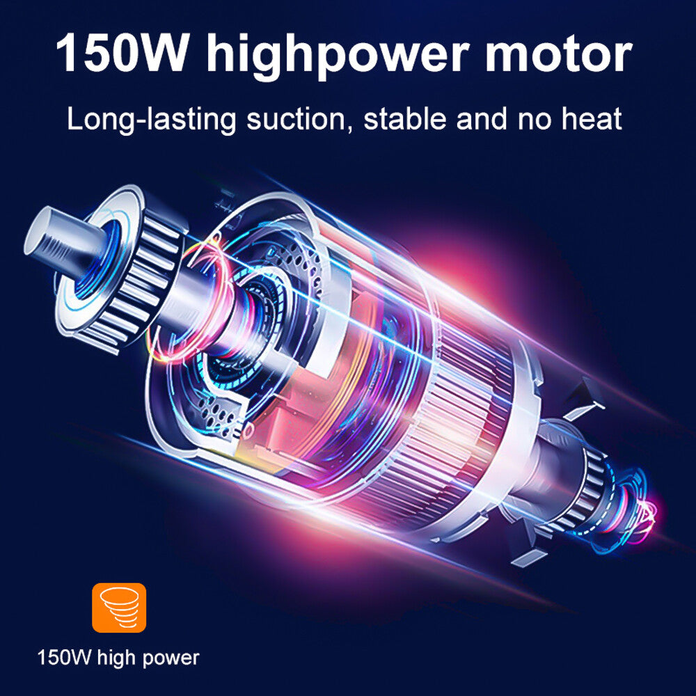 16000PA Portatil Aspiradora Mini Pequeña De Agua Seco Trabajo Mano Carro Autos